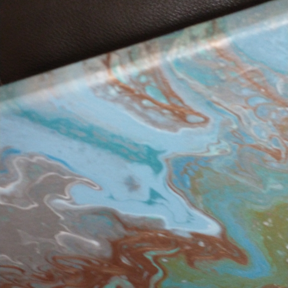 Original Acrylic Painting - TROPICAL DREAM, Designs By Sandy,12x12 - Picture 5 of 13